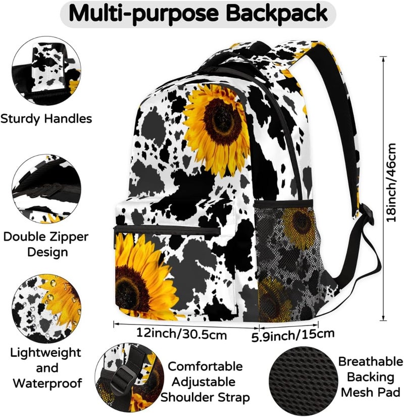 Kaifanee Sports Backpack for Boys, 18 Inch Basketball Print Travel Backpack - Image 2